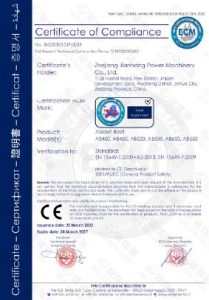 CE Certificate